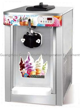 1/3 एहसान 60/50 हर्ट्ज के साथ वाणिज्यिक नरम गंभीर आइसक्रीम बनाने की मशीन