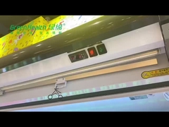 हीटर ऑटो डिमिस्ट के साथ कॉम्पैक्ट ईमानदार फ्रीजर चिलर ग्लास दरवाजे