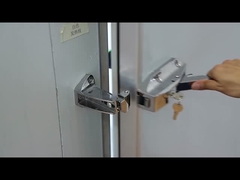 ग्लास दरवाजे पैनल मोटाई 75 मिमी के साथ रेफ्रिजरेशन बैक लोड डिस्प्ले फ्रिज फ्रीजर