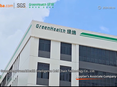 सुपरमार्केट के लिए 1000L वाणिज्यिक घुमावदार ग्लास टॉप आइलैंड डिस्प्ले फ्रीजर