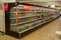 सुपरमार्केट मल्टी डेस्क ओपन चिलर / रीच-इन पेय कूलर 2 ℃ - 10 ℃