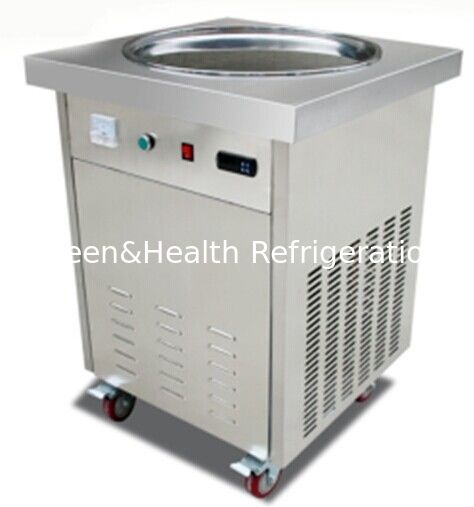 1.5kw तेज फ्रॉस्टिंग स्पीड फ्राइड आइसक्रीम मशीन 201 स्टेनलेस स्टील निर्माण के साथ