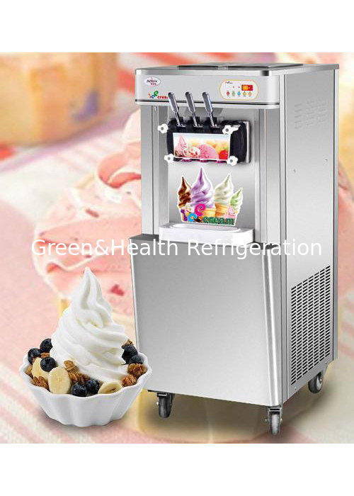 1 फ्लेवर फ्री स्टैंडिंग सॉफ्ट आइसक्रीम मशीन जेलाटो डिस्प्ले फ्रिज