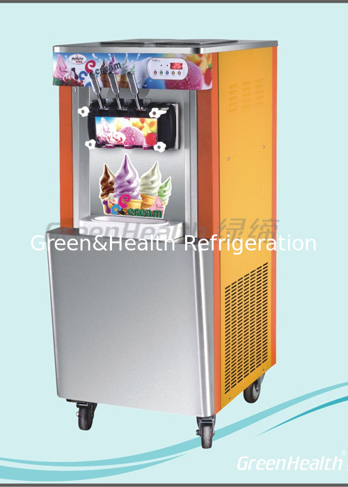 1 फ्लेवर फ्री स्टैंडिंग सॉफ्ट आइसक्रीम मशीन जेलाटो डिस्प्ले फ्रिज