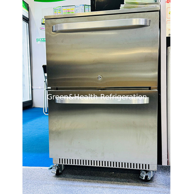 ईटीएल प्रमाणपत्र 900L 100कैन पूर्ण ग्लास दरवाजा पेय रेफ्रिजरेटर बाहरी रेफ्रिजरेटर