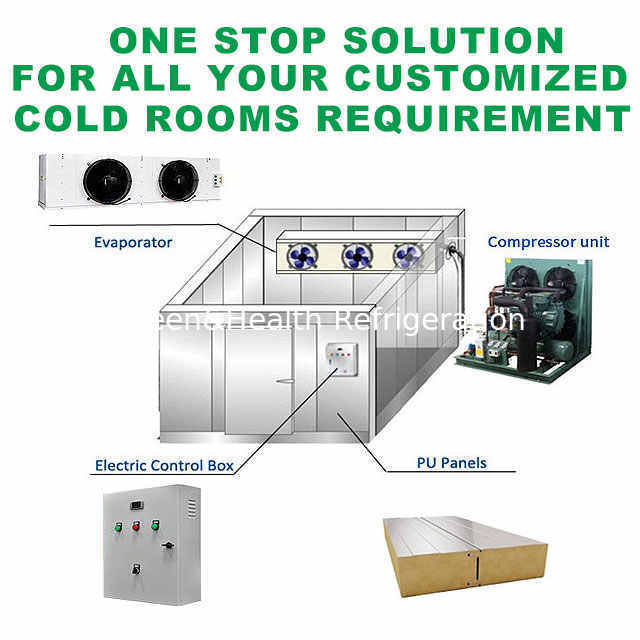 मॉड्यूलर डिजाइन वॉक इन कैमरा कोल्ड स्टोरेज कूलर रेफ्रिजरेटर वेयरहाउस बिक्री के लिए