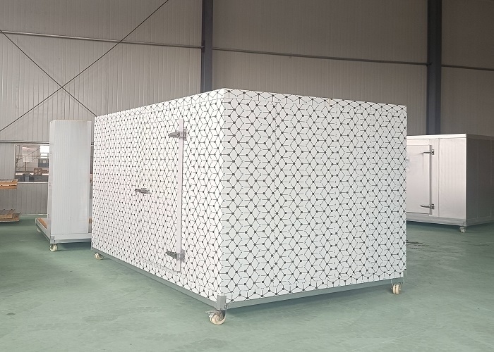 कस्टमाइज्ड कमर्शियल वॉक इन फ्रीजर रेफ्रिजरेटेड कोल्ड स्टोरेज रूम फॉर कसाई मांस प्रसंस्करण