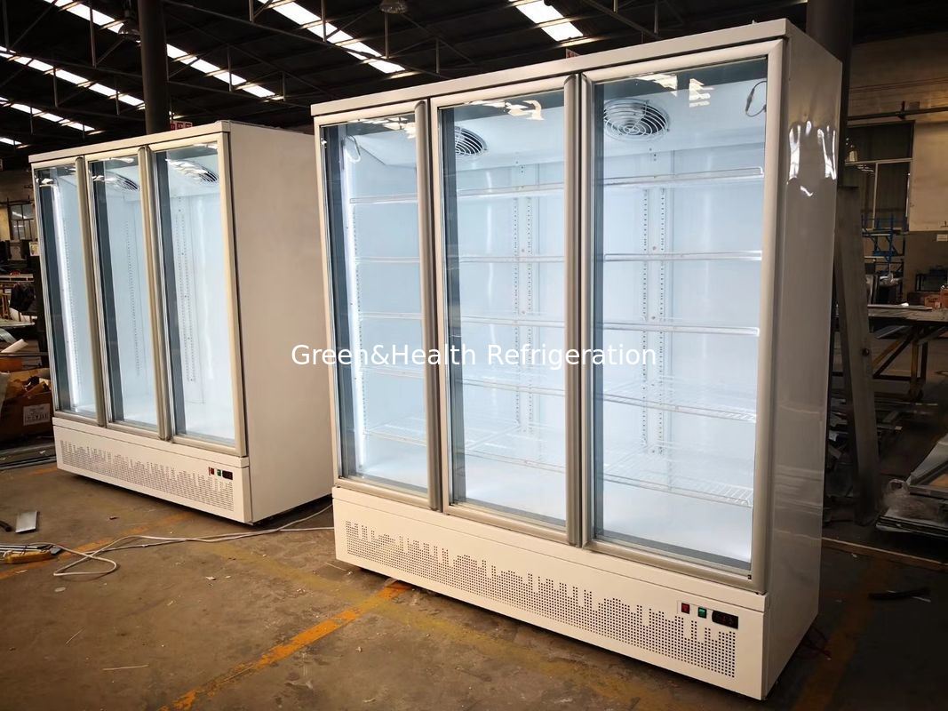 सुपरमार्केट, सुविधा स्टोर, कैफे और रेस्तरां के लिए रेफ्रिजेरेटेड मर्चेंडाइजिंग समाधान ऊर्जा वाणिज्यिक पेय कूलर