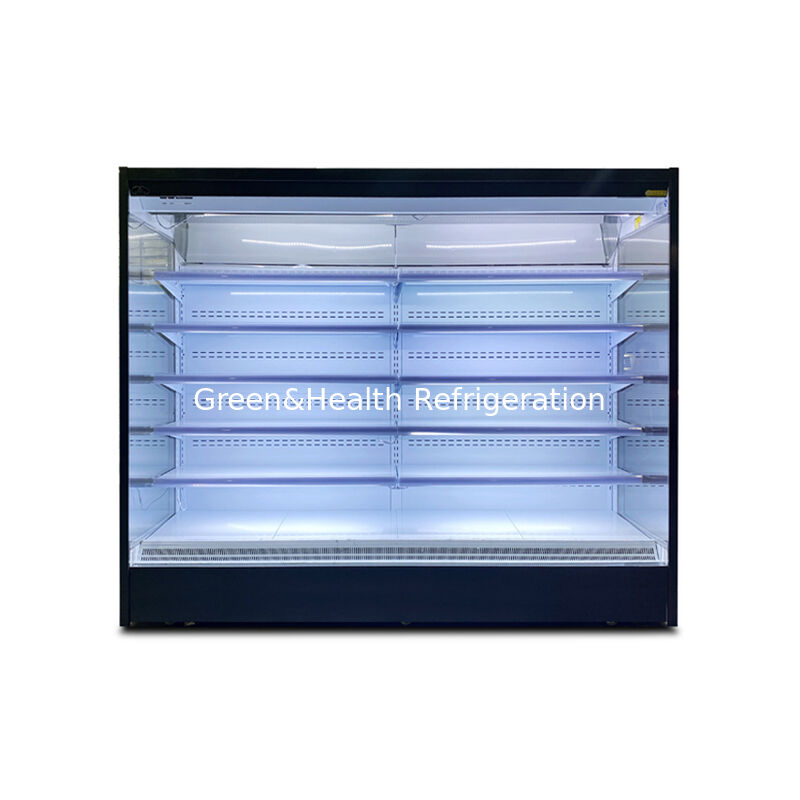 Supermarket High-Quality Bottom Mounted Unit With Super Strong Air Conditioning Food Refrigeration Open Type Freezer