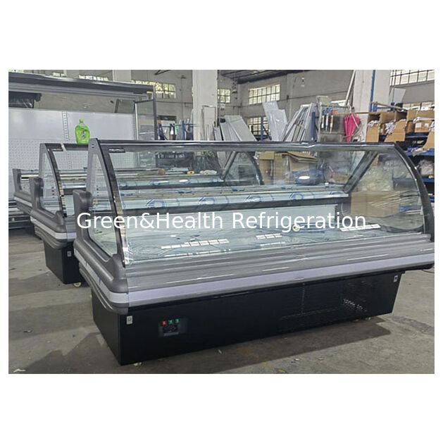 निचला माउंटेड आयातित कंप्रेसर फ्लिप कवर पके हुए भोजन रेफ्रिजरेटेड स्टोरेज डिस्प्ले फ्रीजर