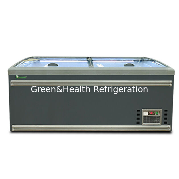 भंडारण प्रकार डीप फ्रीजर वाणिज्यिक बड़े पैमाने पर कमोडिटी स्टोरेज आइलैंड फ्रीजर