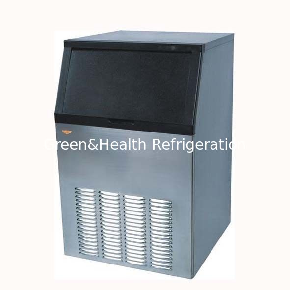 कॉफी शॉप / सुविधा स्टोर के लिए Danfoss कंप्रेसर आइस क्यूब मेकिंग मशीन
