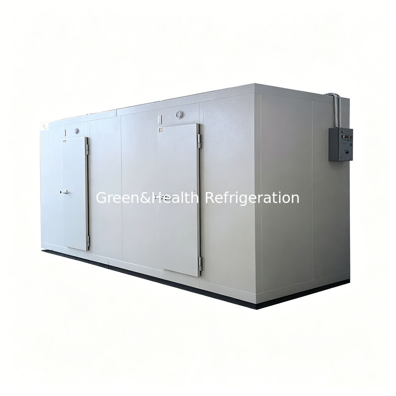 Hard Polyurethane Foam Insulated Commercial Cold Storage Room with Digital Electronic Temperature Control and Customized Size