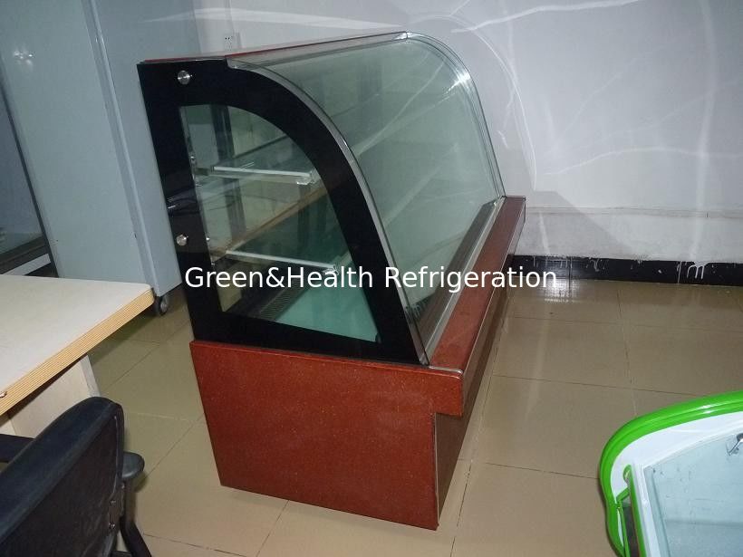 तीन - ग्लास R134a केक तरफा सिंगापुर के लिए ठंडे बस्ते पर्यावरण हितैषी अनुकूलित प्रदर्शित