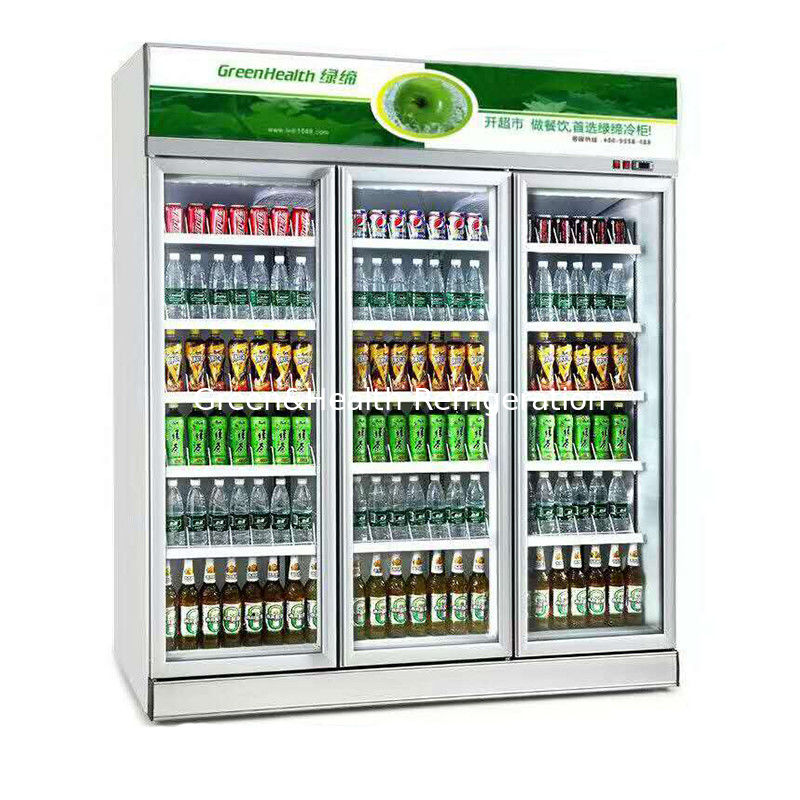 पेय प्रदर्शन अनुकूलित सुपरमार्केट पेय ग्लास दरवाजा प्रशीतन उपकरण
