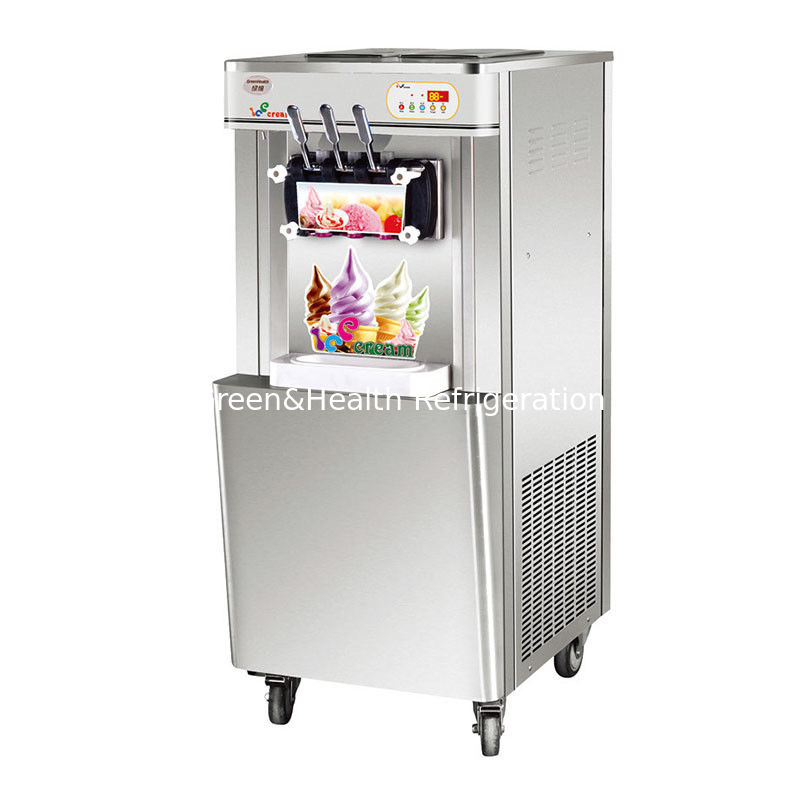 गर्म बेच सुपरमार्केट शीतल आइसक्रीम निर्माता उच्च गुणवत्ता वाले चमक मशीन