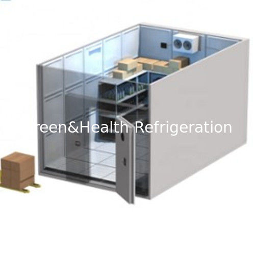 CE Rosh Walk In Freezer PU Sandwich Cold Room Cooling For Seafood / Vegetables
