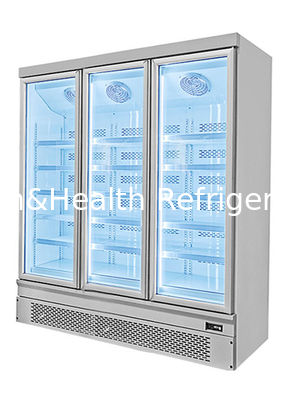 मॉल होटल के लिए एनर्जी सेविंग ईमानदार सुपरमार्केट फूड डिस्प्ले फ्रीजर शोकेस