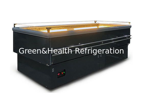 2 से 8 ℃ बड़ी क्षमता संवर्धन मद खाद्य प्रदर्शन रेफ्रिजरेटर खुला प्रकार