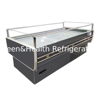स्टोर ओपन टाइप के लिए फूड रेफ्रिजेरेटेड प्रिजर्वेशन फ्रूट डिस्प्ले चिलर
