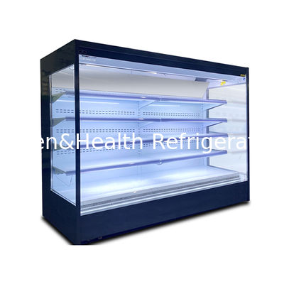 पेय फलों के लिए ईमानदार वाणिज्यिक बड़े खुले डेक चिलर