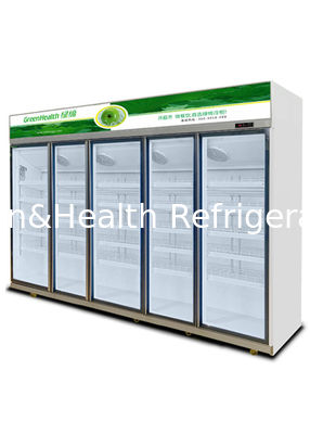 खाने को ताज़ा रखने के लिए फैशनेबल सुपरमार्केट बेवरेज कूलर