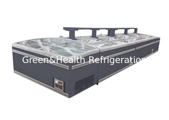 2.5 मीटर लंबाई वाणिज्यिक प्रदर्शन फ्रीजर आइसक्रीम शोकेस