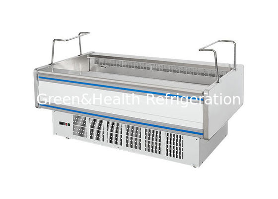 900W ठंढ मुक्त सुपरमार्केट मांस की दुकान के लिए ताजा भोजन शोकेस