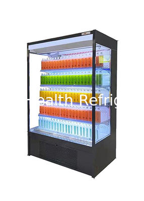 वाणिज्यिक मिनी मल्टीडेक ओपन चिलर सिस्टम यूरोपीय शैली में निर्मित