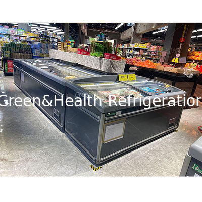 संयुक्त सुपरमार्केट द्वीप फ्रीजर