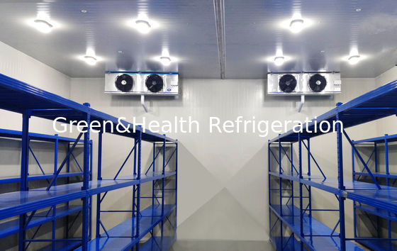 पीयू पैनल कोल्ड स्टोरेज रूम वॉक-इन फ्रीजर विभिन्न तापमान के साथ मॉड्यूलर कोल्ड रूम