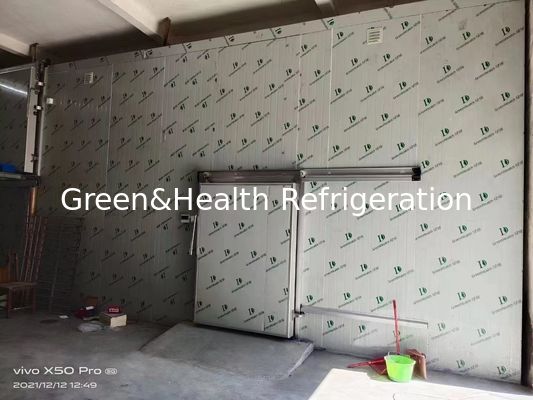 कोल्ड चेन स्टोरेज सॉल्यूशंस कम शोर वॉक-इन फ्रीजर उच्च क्षमता फ्रीजर रूम