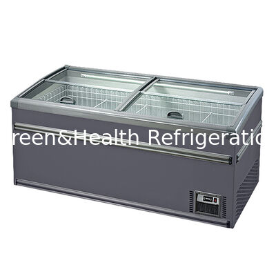 भंडारण प्रकार डीप फ्रीजर वाणिज्यिक बड़े पैमाने पर कमोडिटी स्टोरेज आइलैंड फ्रीजर